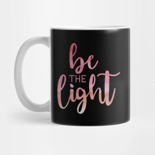 Be The Light Red Mug